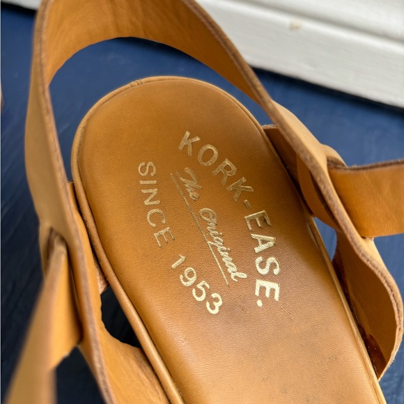 Kork-Ease Bagley Vachetta Leather Block Heel Platform Sandal - Picture 3 of 9